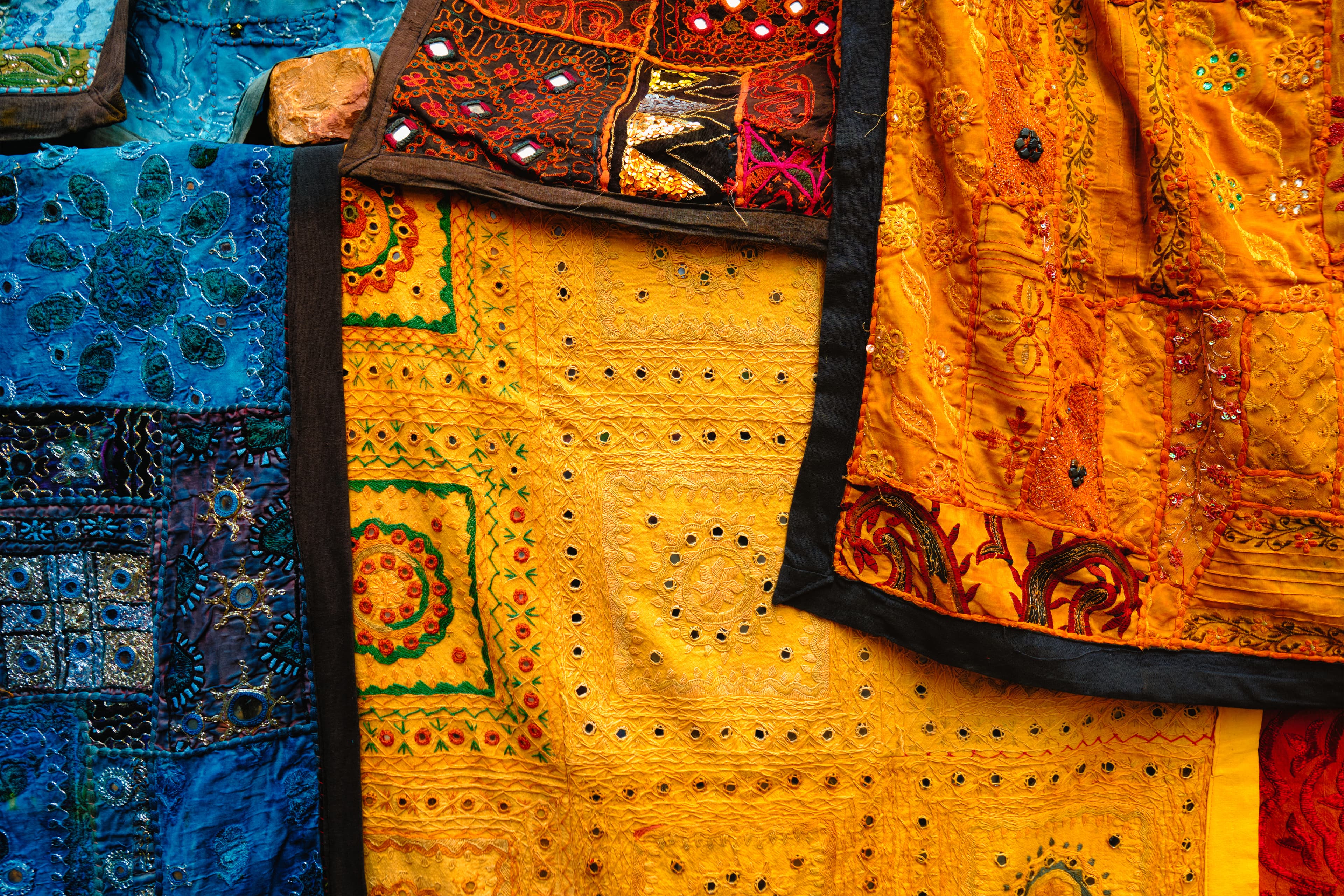 Indian Print Placemats (Set of 4)